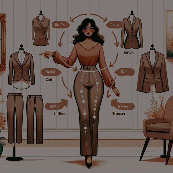 Quels conseils suivre pour choisir un tailleur-pantalon flatteur pour une silhouette en H ?